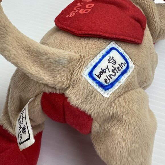 BABY EINSTEIN Puppy Dog Pavlov Tan Red LEARNING WORDS Plush Educational - Picture 14 of 16